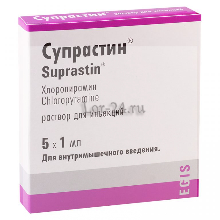 Супрастин (Suprastin) - подробная инструкция по применению, цена ...
